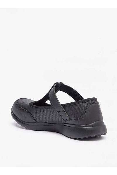 SKECHERS Girls' Solid Mary Jane Shoes with Hook and Loop Closure - MICROSTRIDES