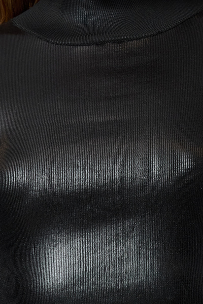 Trendyol Collection Черен плетен пуловер с щампа с фолио - TWOAW25KZ00156