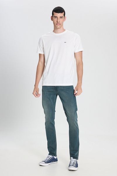 Lee Dark Blue Luke Slim Fit Stretchy Jeans - Low Waist Jeans