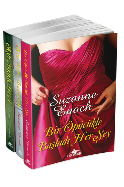 Pegasus Yayınları Suzanne Enoch Romantik Kitaplar Koleksiyonu 3 Kitap Set