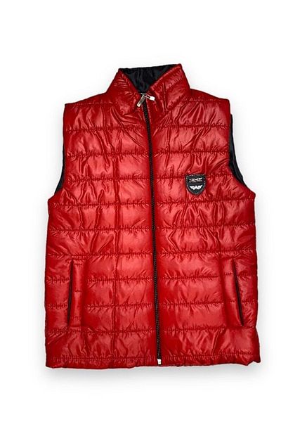 Mnk Baby&Kids Boy's Flato Pocket Fiber Inflatable Vest MNK0409 RED