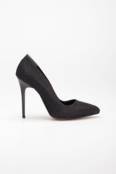 GULT Damă Stiletto Glitter Black Sultan