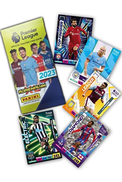 TOYFEST Panini Premier League 2022 - 23 Trading Card - England Premier League Football Player Cards (24 Pack)