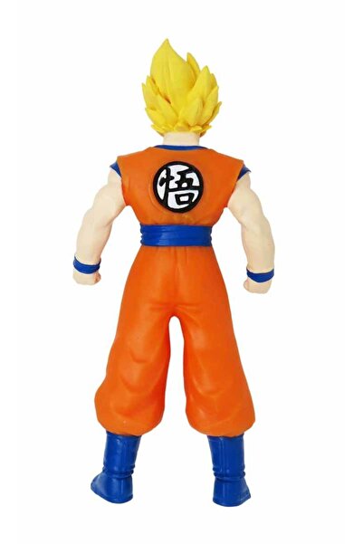 TOYFEST Monster Flex Dragon Ball Stretch Soft Extending Elastic Figure 15 cm - Super Saiyan Goku