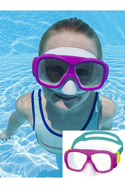 TOYFEST نظارات السباحة المائية الأرجوانية للسباح - للأعمار فوق 7 سنوات و14 سن...
