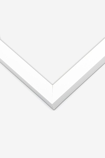 Postifull Beyaz Çerçeve, 3 Adet Set, Poster ve Fotoğraf Çerçevesi, Resim Duvar Çerçevesi, Salon Çerçevesi