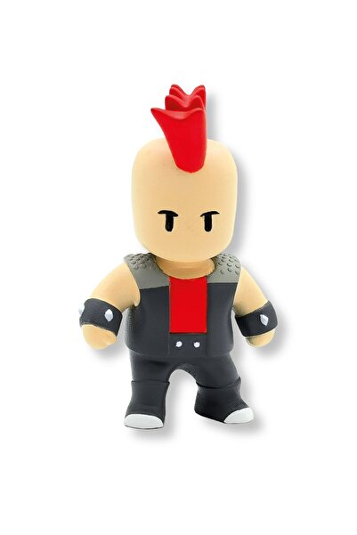 TOYFEST Stumble Guys Series 1 - 3D Mini 1 i Set of 5 Figures with Surprise - Megalodon Punk Army Man Hatshepsut