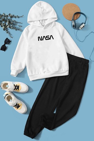 uyguntarz NASA-Trainingsanzug-Set für Kinder