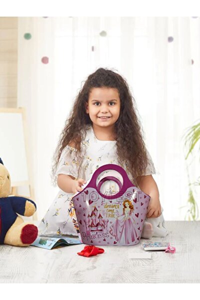 TOYFEST Multi-Purpose Purple Daily & Beach Bag Dreams Come True Princess Model - 5 Lt