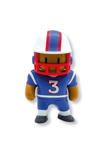 TOYFEST Stumble Guys Series 1 - 3D Mini 1 i Set of 5 Figures with Surprise - T-rex Quarterback Banana Guy Anubis