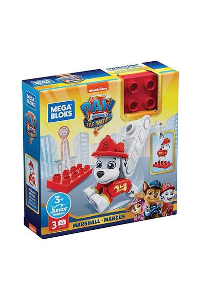TOYFEST Mega Bloks Paw Patrol The Mighty Movie Movie Character Figures - Marshall - 1