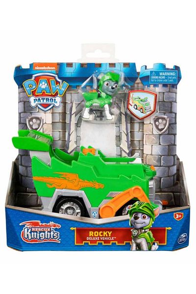TOYFEST مجموعة مركبات المهمة باو باترول بريف نايتس - روكي - 19 سم