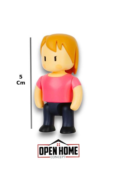 TOYFEST قطعة واحدة من Ms Stumble - مجسم رجالي فردي مقاس 5 سم