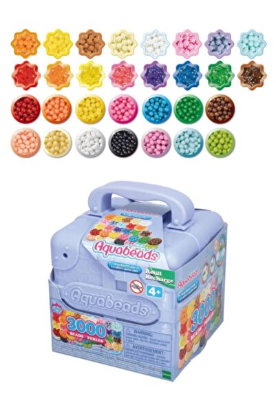 TOYFEST Aquabeads Mega Boncuk Çantası ( 3000 Parça ) Eab31913