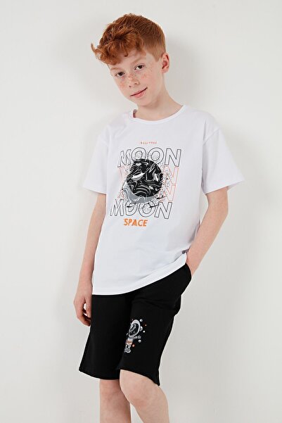 Lela Бавовняний комплект з регулярним кроєм, з велосипедним коміром, шортами та штанами для хлопчиків КОМПЛЕКТ 6212008