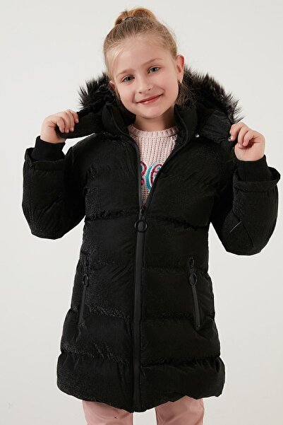 Lela Зимове пальто на підкладці з капюшоном, що відстібається, щільно прилягаюче жіноче пальто з плюшу 5