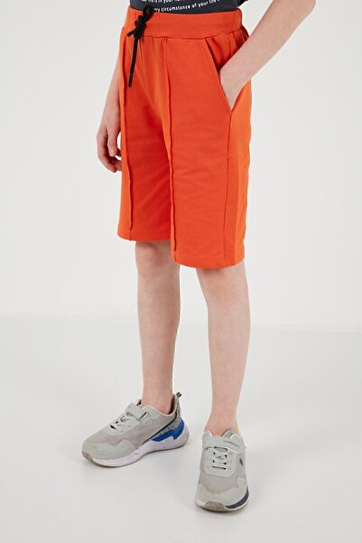 Lela Cotton Printed Crew Neck Short Sleeve Shorts Suit Boys' SET6212010