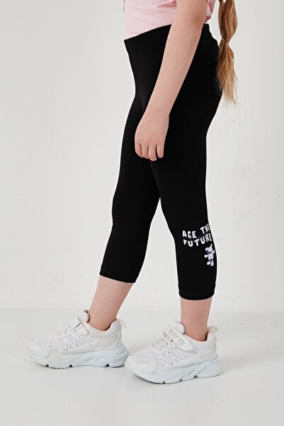 Lela Cotton Crew Neck Short Sleeve Tights Top and Bottom Set Girl's SET6212003