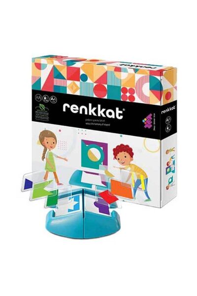 TÜZDER RENKAT Two-Person Attention and Intelligence Game - Age 3+, 2 Players
