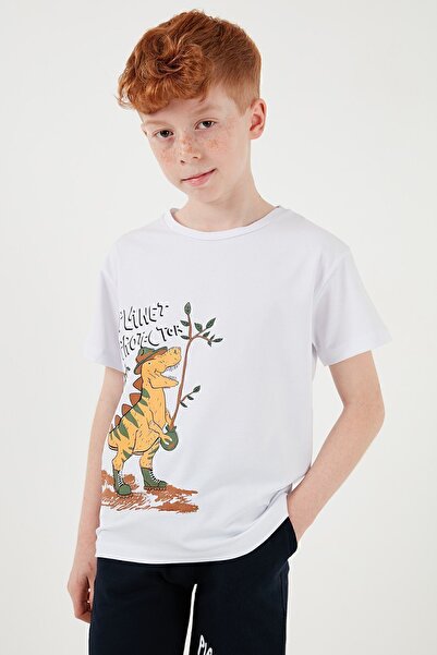 Lela Βαμβακερό σορτς με λαιμόκοψη με κανονική εφαρμογή για αγόρια 6212009