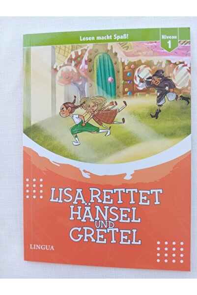 Lingua Yayınevi 2 German Story Reading Books - 1stLevel - Colorful, Illustrated and Exerciseable