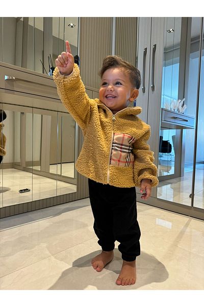 BT Baby Wellsoft Plush Unisex Winter Coat - Zippered Baby and Kids Cardigan