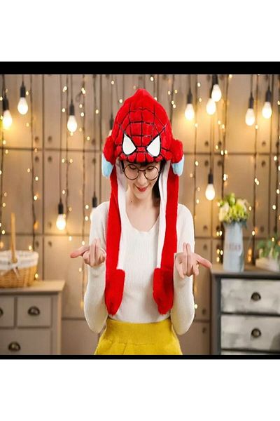 Meyra Accessories Spiderman Light Up Hat with Ears
