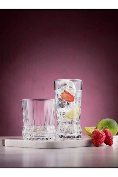 Paşabahçe طقم ماء جايا 12 قطعة كوب ماء 270 سم مكعب كوب ماء 285 سم مكعب
