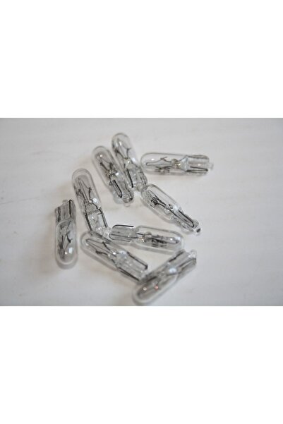 İncirOTO 12v T5 1.2w Küçük Dipsiz Gösterge Ampulü 10 Adet Mini