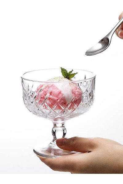 Paşabahçe 440211Timeless6 Pieces Ice Cream Holder