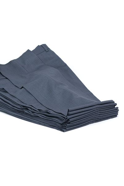 Oppland Men's Classic Straight Leg Trousers - Side Pocket, Comfortable Fit, Lined