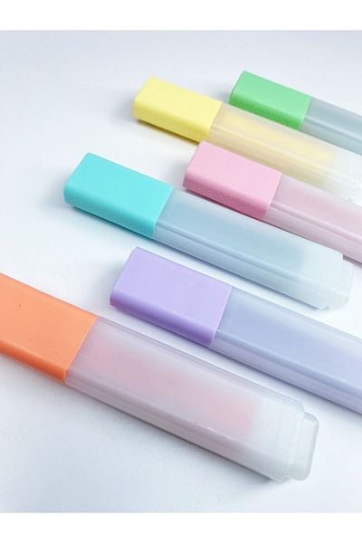 Cengo Highlighter | 6 Pieces | Soft Pastel and Neon Set Options | Ultra Durable