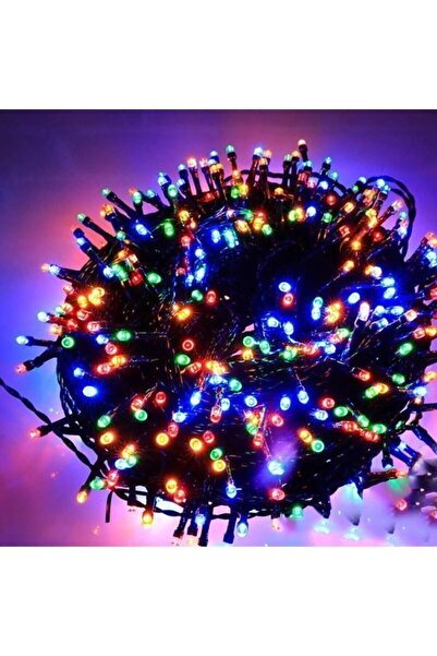 Toptanhane Solar Güneş Enerjili Dış Mekan Bahçe 8 Modlu 12 Metre 100 Led Rgb Aydınlatma