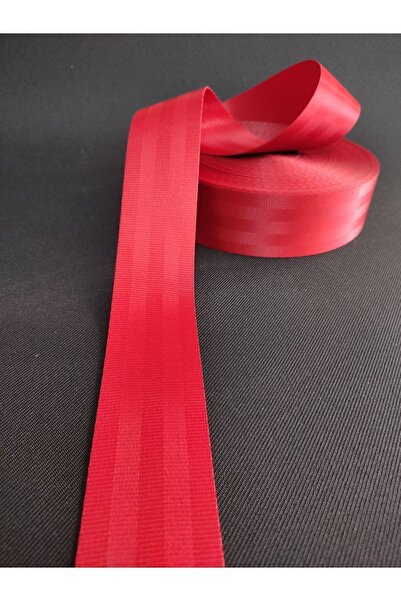 Genel Markalar Renkli Emniyet Kemeri Kolonlu 6 Metre 2 Kemer Için (KAN KIRMIZ...