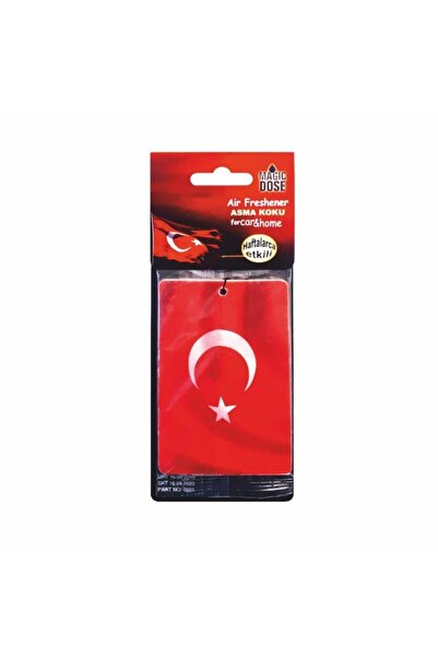 Autokit Magıc Dose Asma Karton Koku "türk Bayrağı