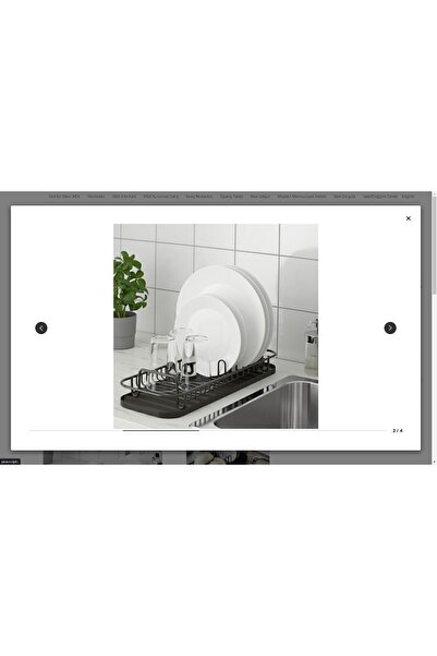 IKEA Lıllhavet Bulaşıklık, Antrasit