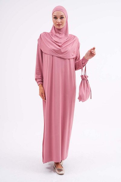 medipek 100% Viscose Cotton - Bag Prayer Hijab Dress, Elastic Wrists