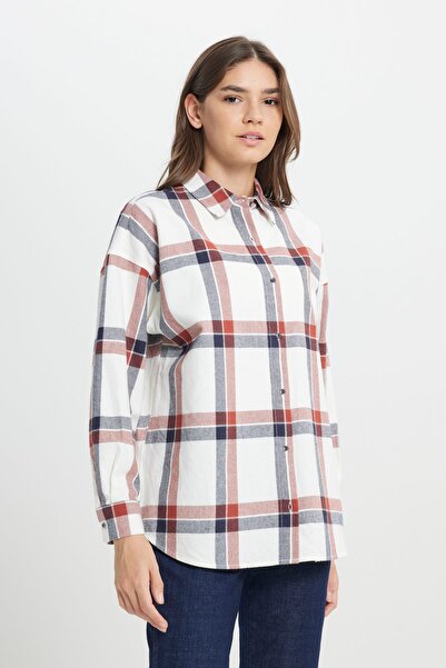 WRANGLER Oversize Bol Kesim %100 Pamuk Çok Renkli Gömlek