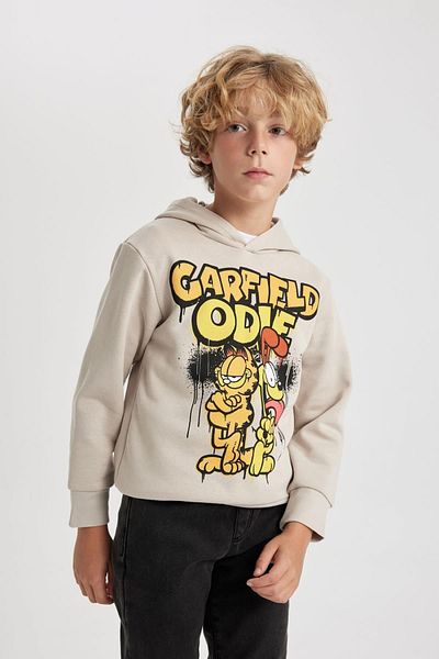 DeFacto Φούτερ με χοντρή λαιμόκοψη αγοριού Garfield Crew