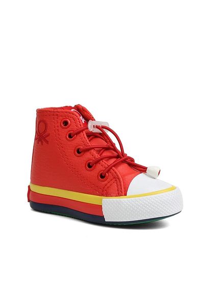 Benetton Bn-30814 Kids Red Sneaker Sports Shoes