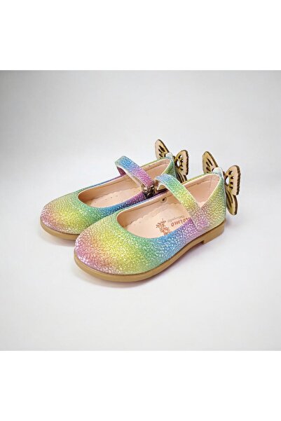 PATİK BEBE KIZ ÇOCUK KELEBEK FİGÜRLÜ ORTOPEDİK BABET