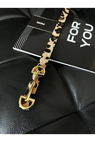 NOWVAGE Leopard Pattern Belt