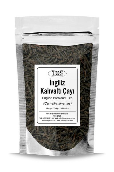 TOS The Organic Spices English Breakfast Tea - 1 Kg, 1St Quality Premium Quality