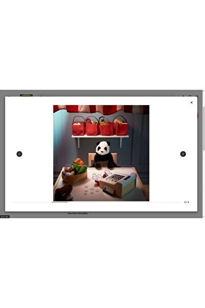 IKEA KRAMIG yumuşak oyuncak, beyaz-siyah, 30 cm