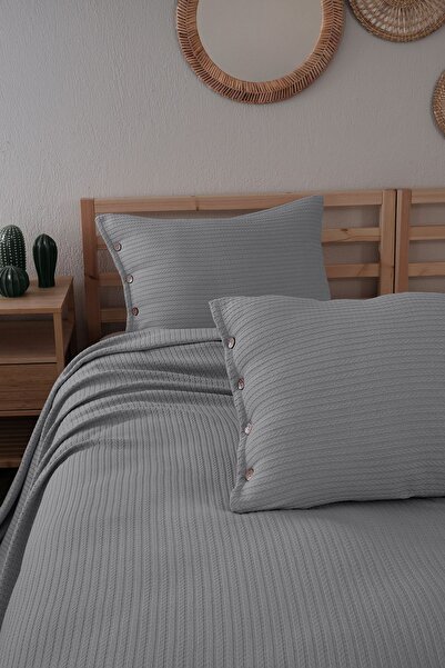 MEYN COLLECTİON ÇİFT KİŞİLİK ÇOK AMAÇLI PİKE YATAK ÖRTÜSÜ VE YASTIK KILIFI