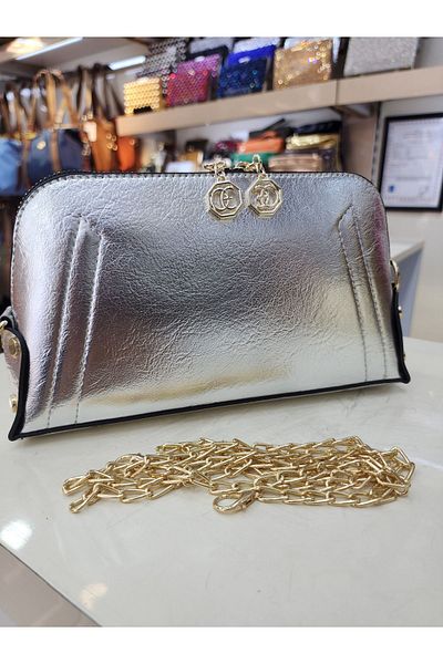 OUEEN ELİZABETH Shiny (Small Size) Women's Hand-Shoulder Bag