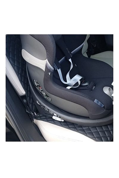 Hijyen Bebek Black Leather Car Seat Protector