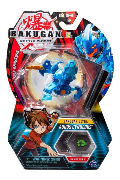 Spin Bakugan Ultra Aquos - Cyndeous Single Figure