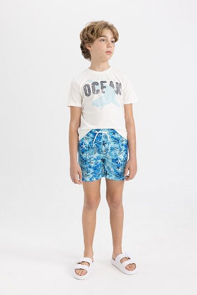 DeFacto Gemusterte Badeshorts für Jungen – C3190a824hs