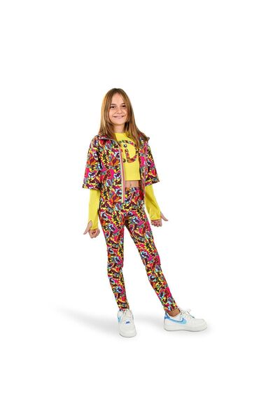 Edlis Kız Çocuk Tayt Nostalji